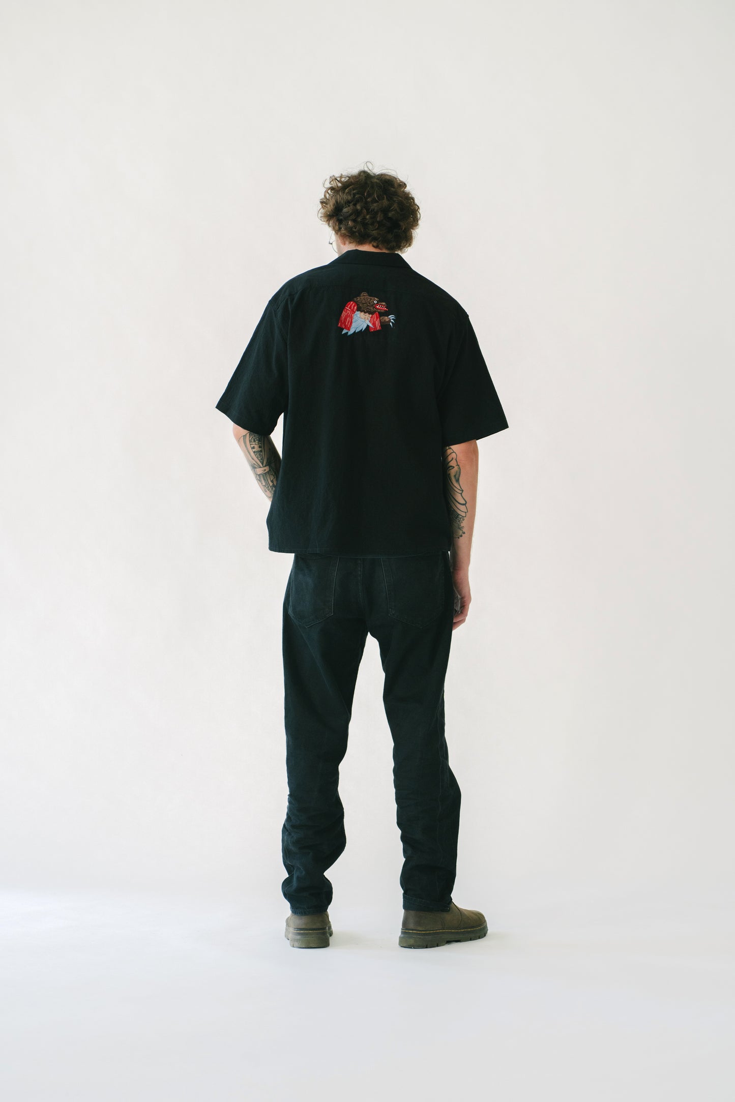 Cămașă Harap-Alb Embroidered