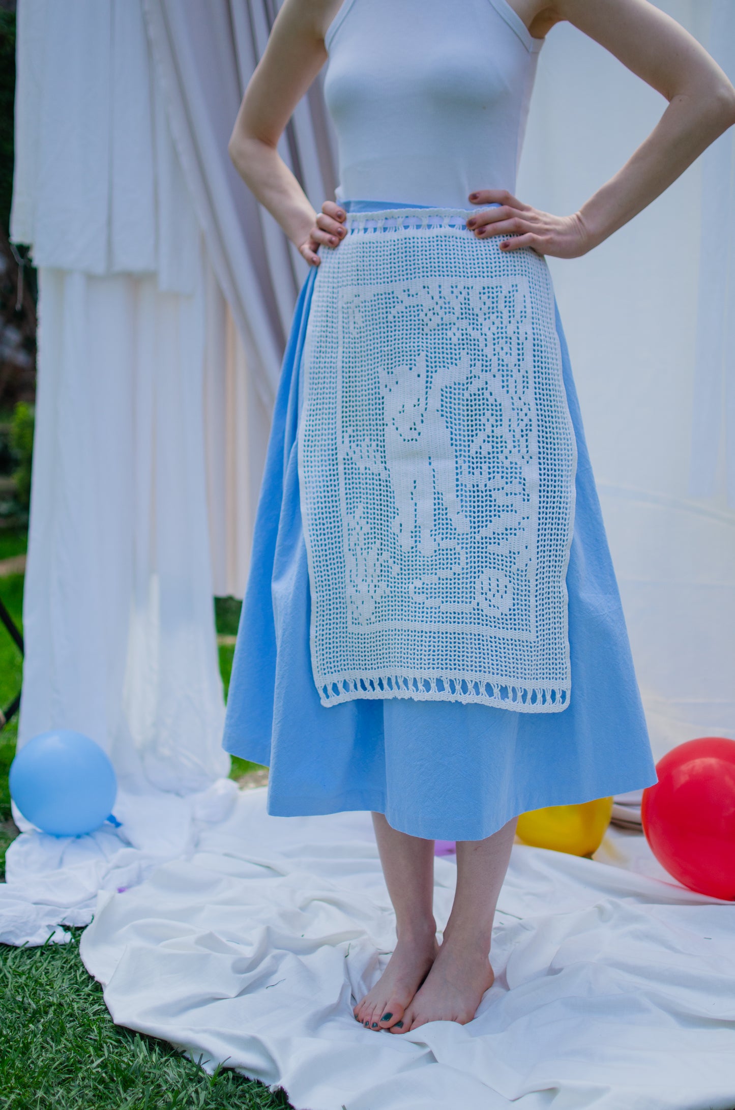 Handcrafted Lace Here Kitty - MIX AND MATCH LIKE A CHILD