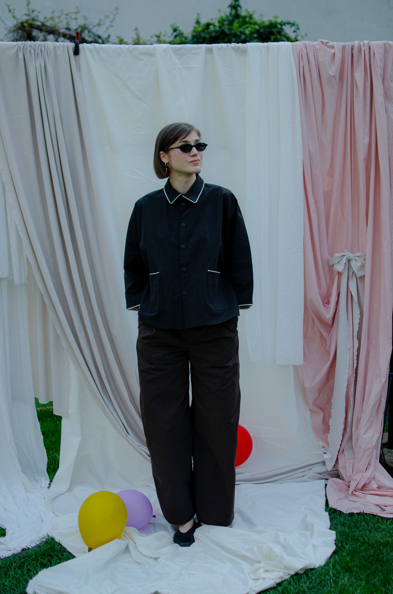 Worker Jacket Black - DREAM LIKE A CHILD