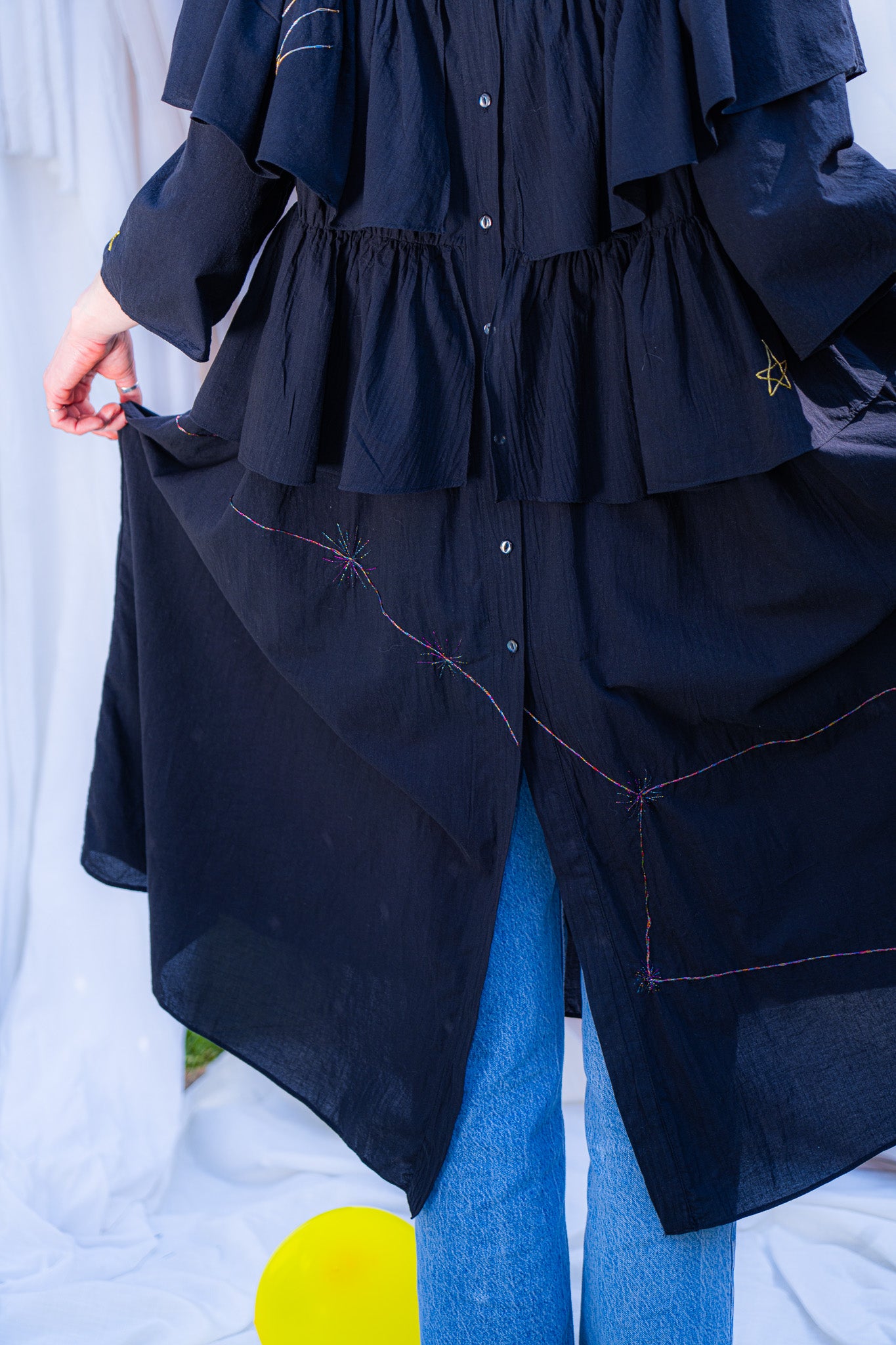 Night Summer Sky dress - SPIN LIKE  A CHILD