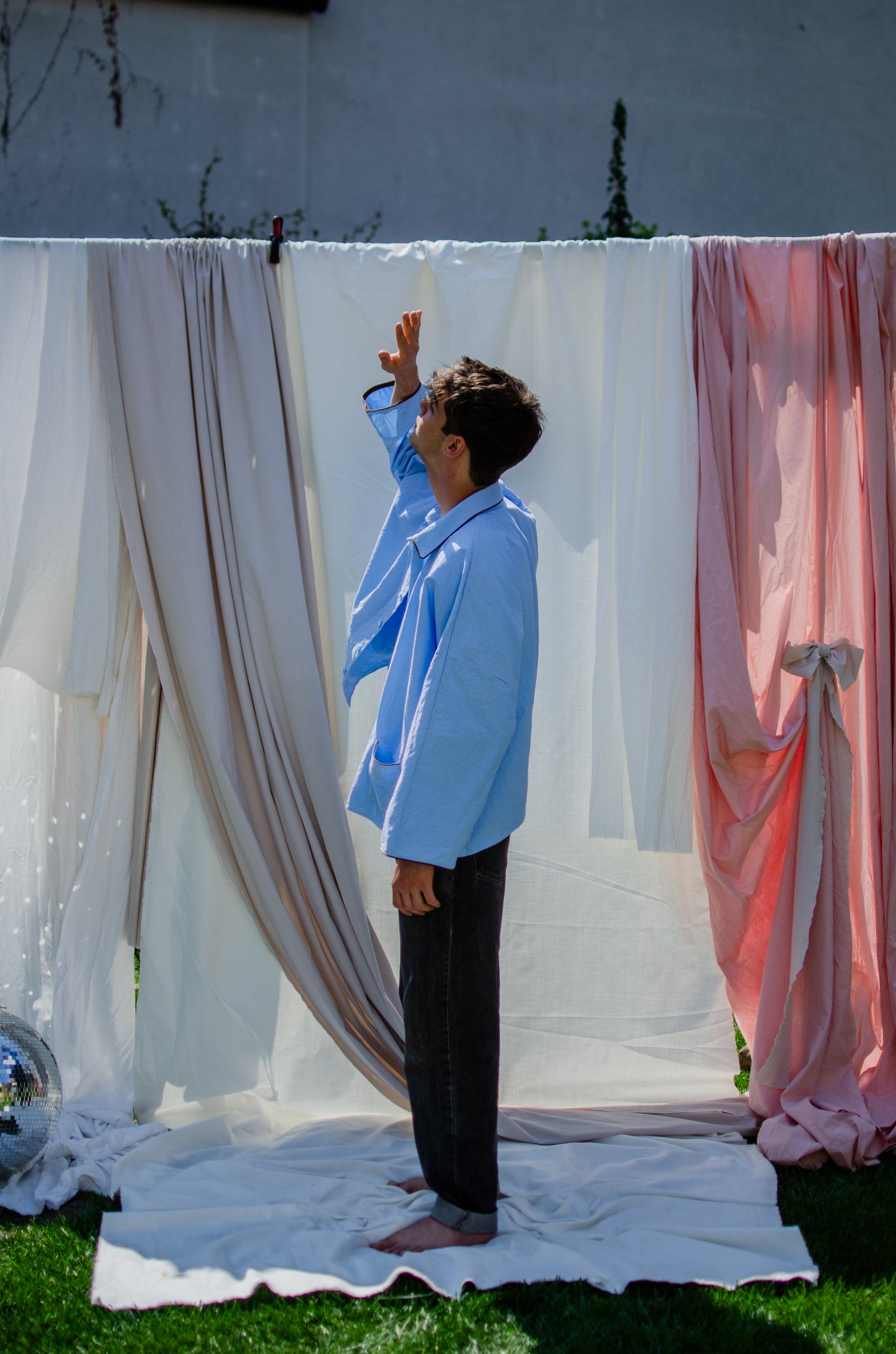 Worker Jacket Blue - DREAM LIKE A CHILD