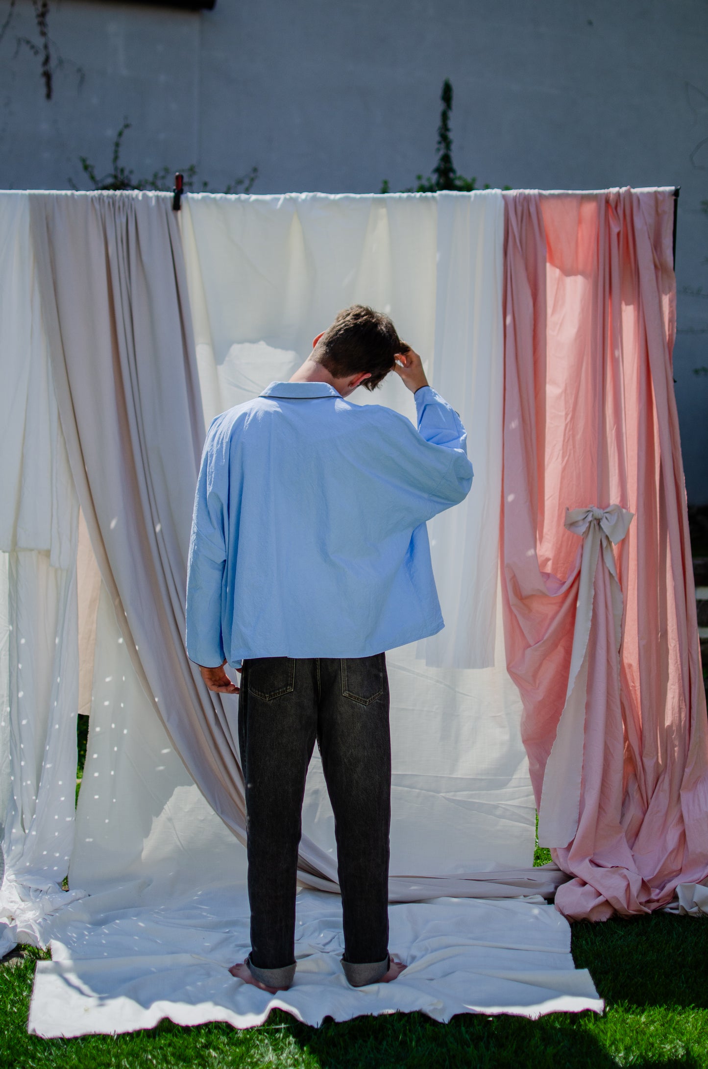 Worker Jacket Blue - DREAM LIKE A CHILD