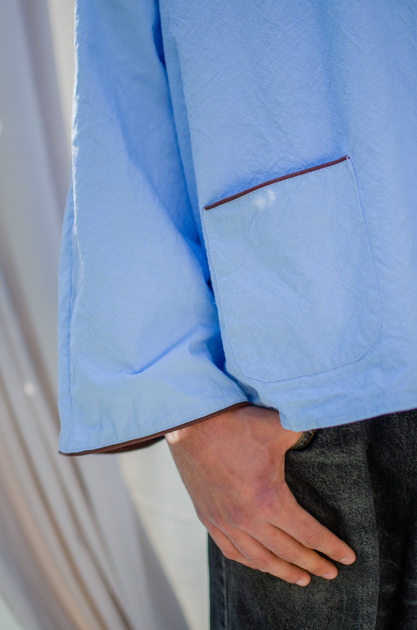 Worker Jacket Blue - DREAM LIKE A CHILD