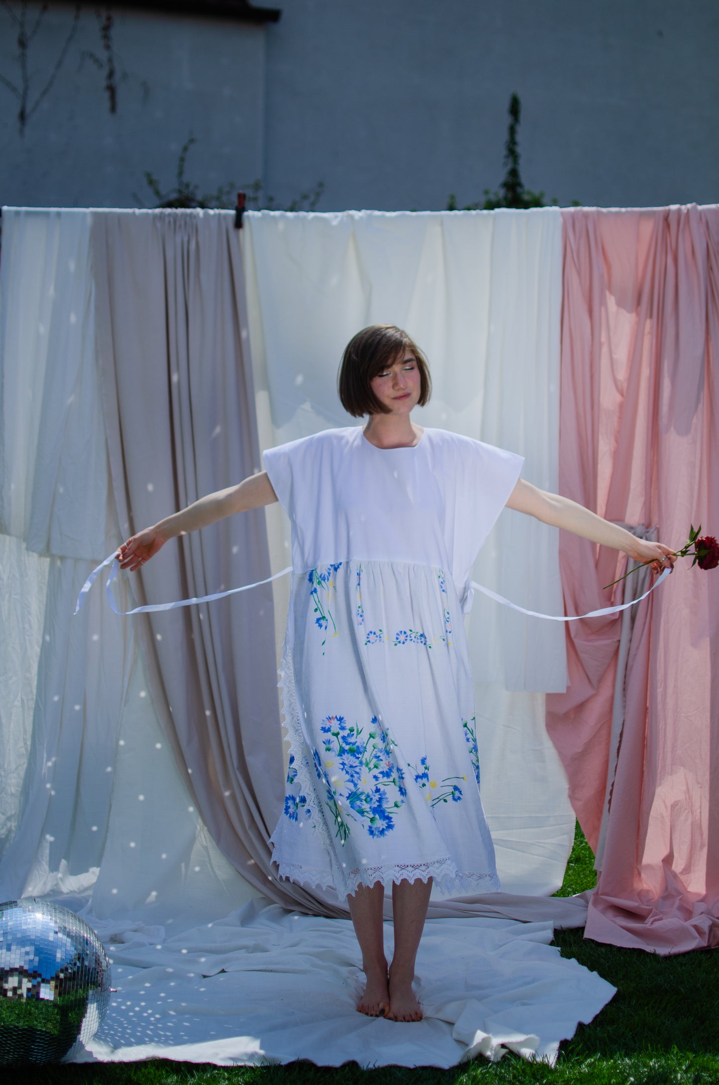 Handmade dress Bon Appétit- FREE LIKE A CHILD