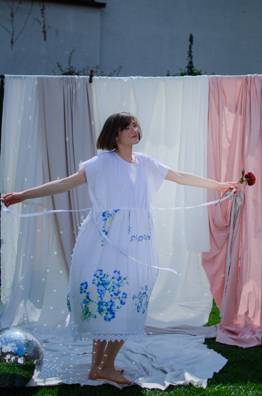 Handmade dress Bon Appétit- FREE LIKE A CHILD