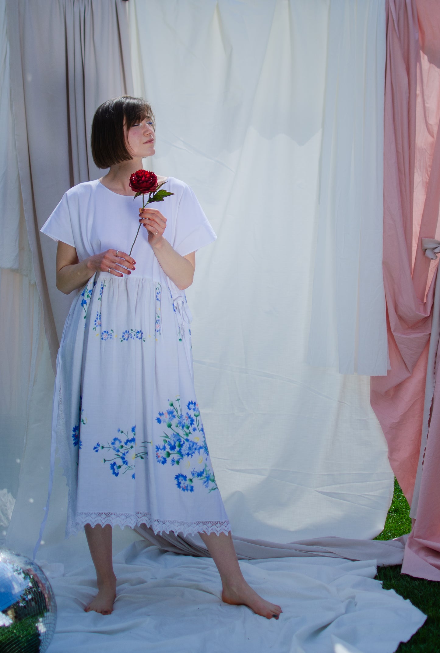 Handmade dress Bon Appétit- FREE LIKE A CHILD
