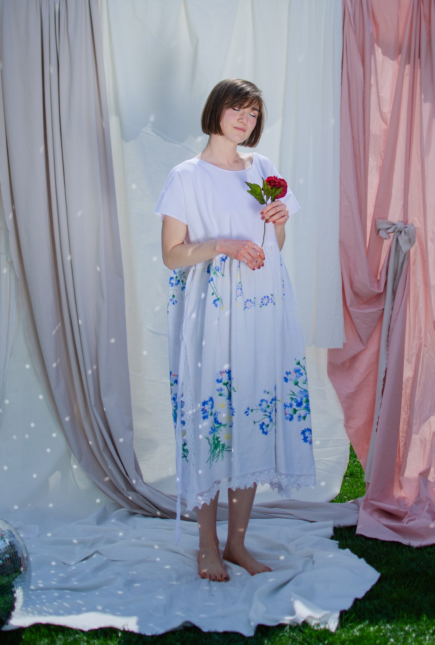 Handmade dress Bon Appétit- FREE LIKE A CHILD