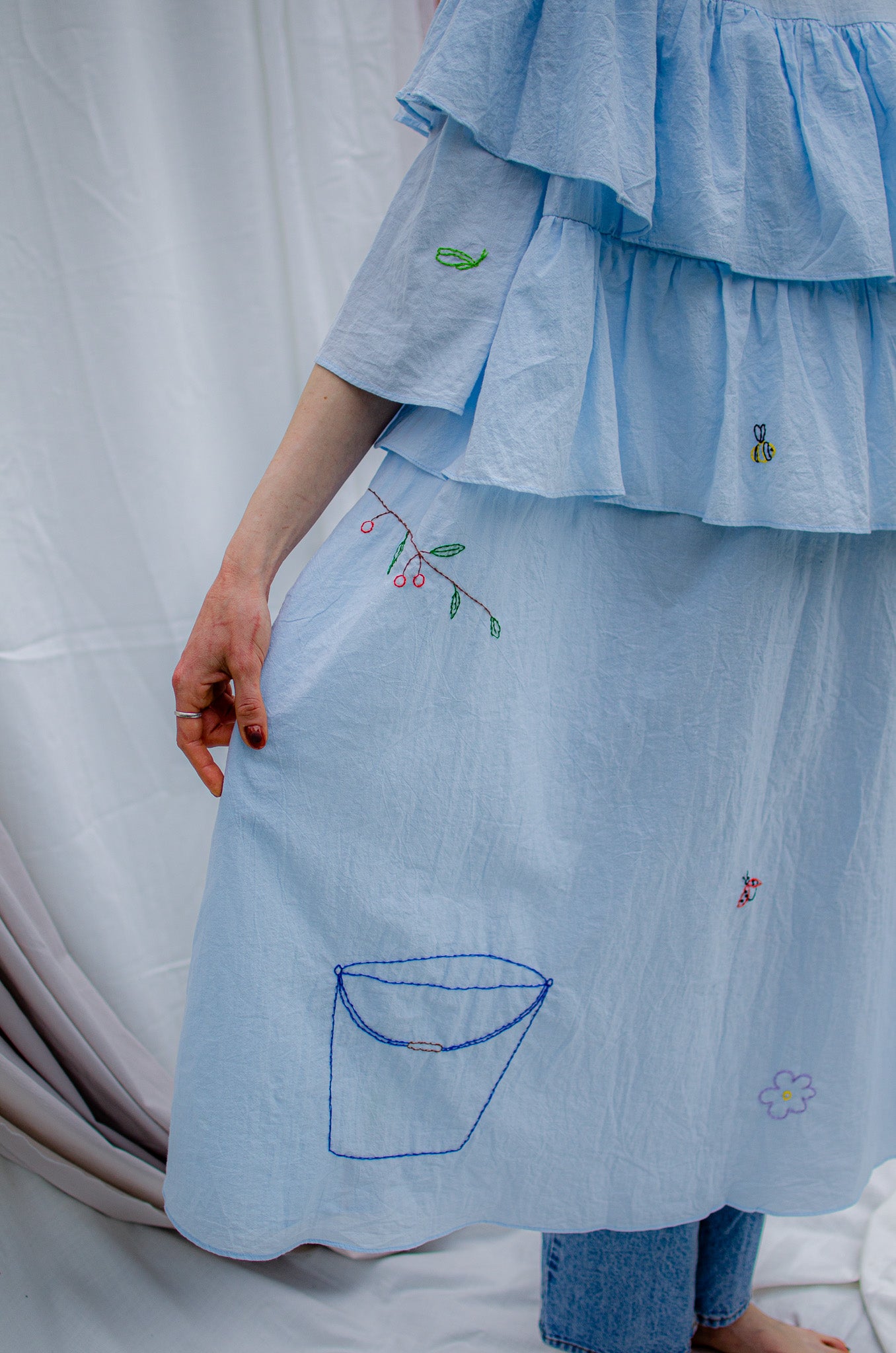 Touch The Grass dress - SPIN LIKE  A CHILD