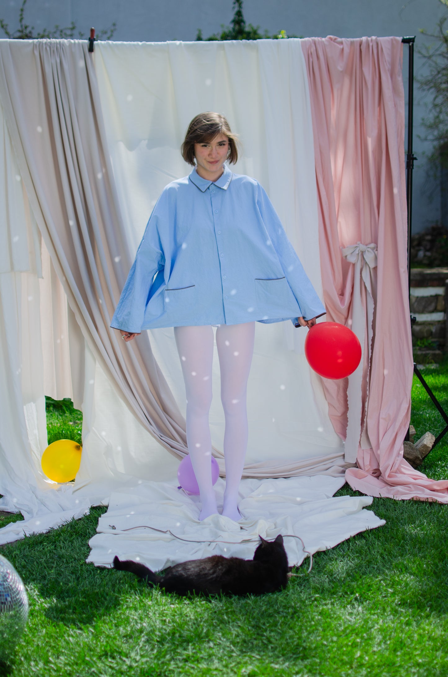 Worker Jacket Blue - DREAM LIKE A CHILD