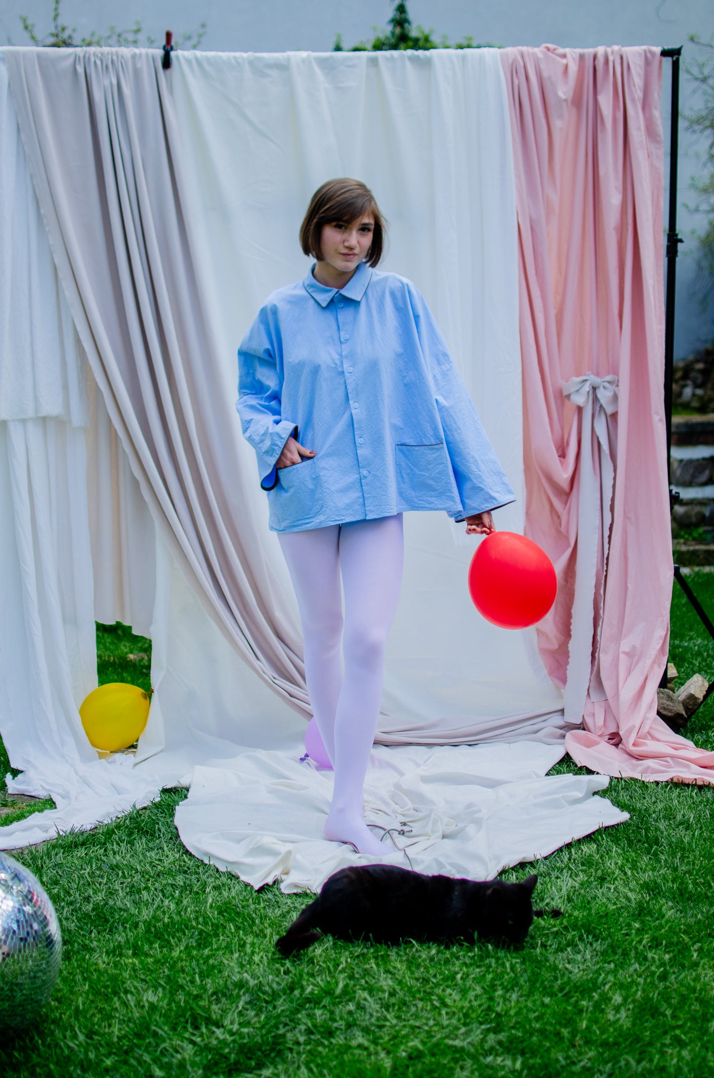 Worker Jacket Blue - DREAM LIKE A CHILD