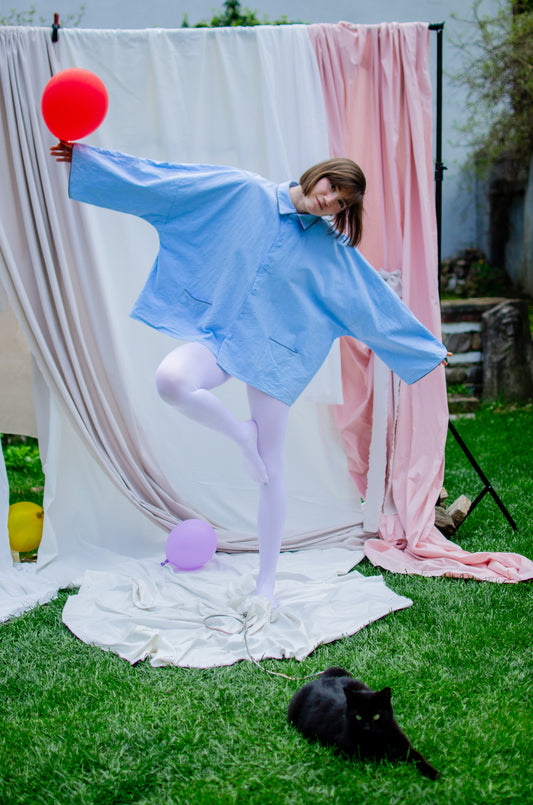 Worker Jacket Blue - DREAM LIKE A CHILD